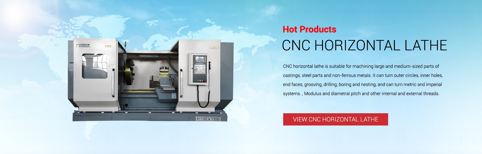 CNC HORIZONTAL LATHE-Hebei Yawo Machinery Manufacturing Co., Ltd