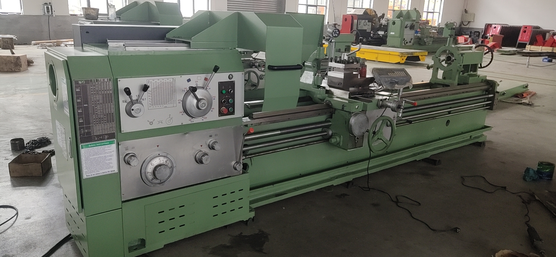 6 Meters Universal Lathe Heavy Lathe Machine 
