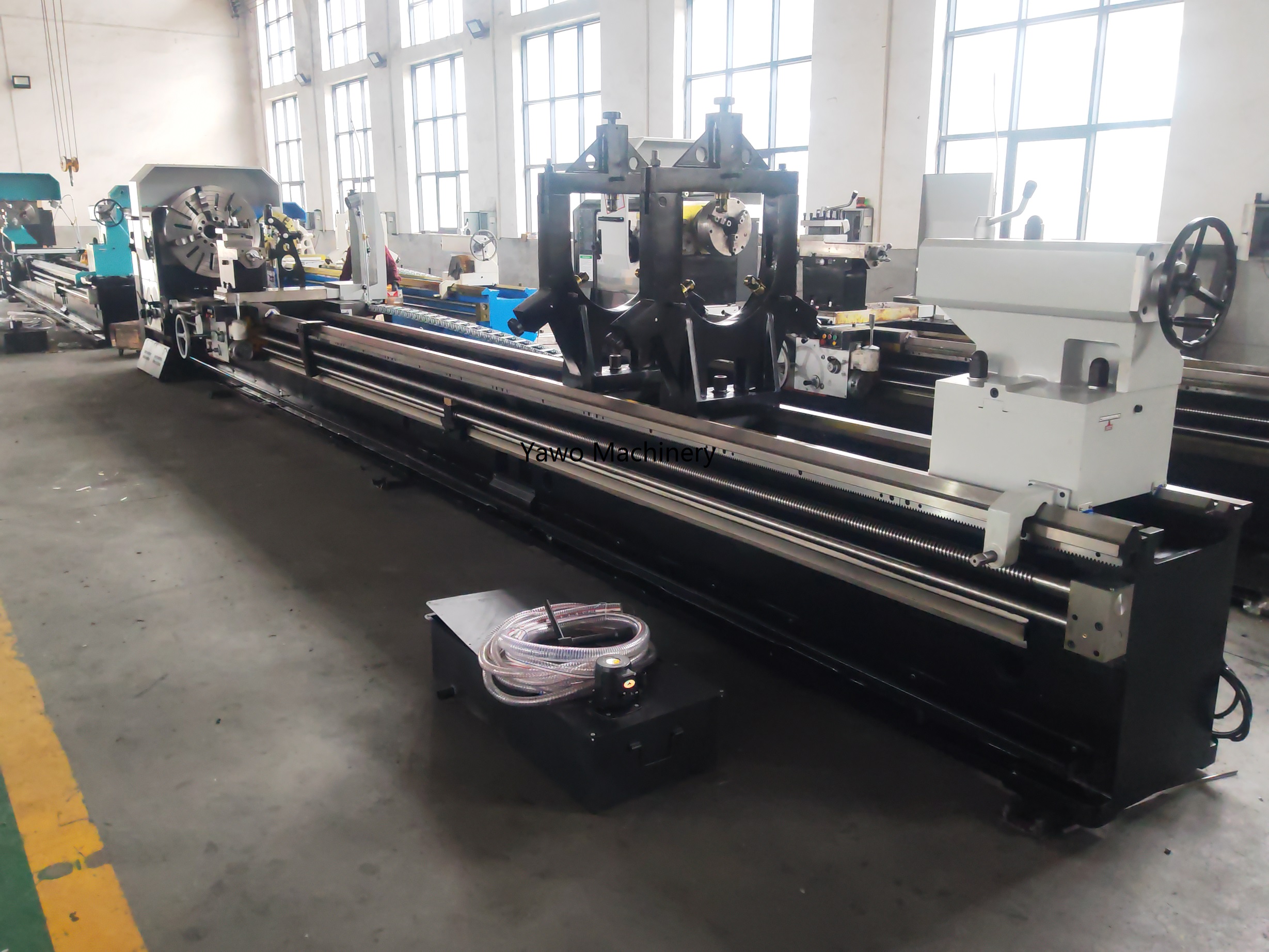 Horizontal Lathe Machine CW6280B 5m Tornos Para Metal Swing 800mm