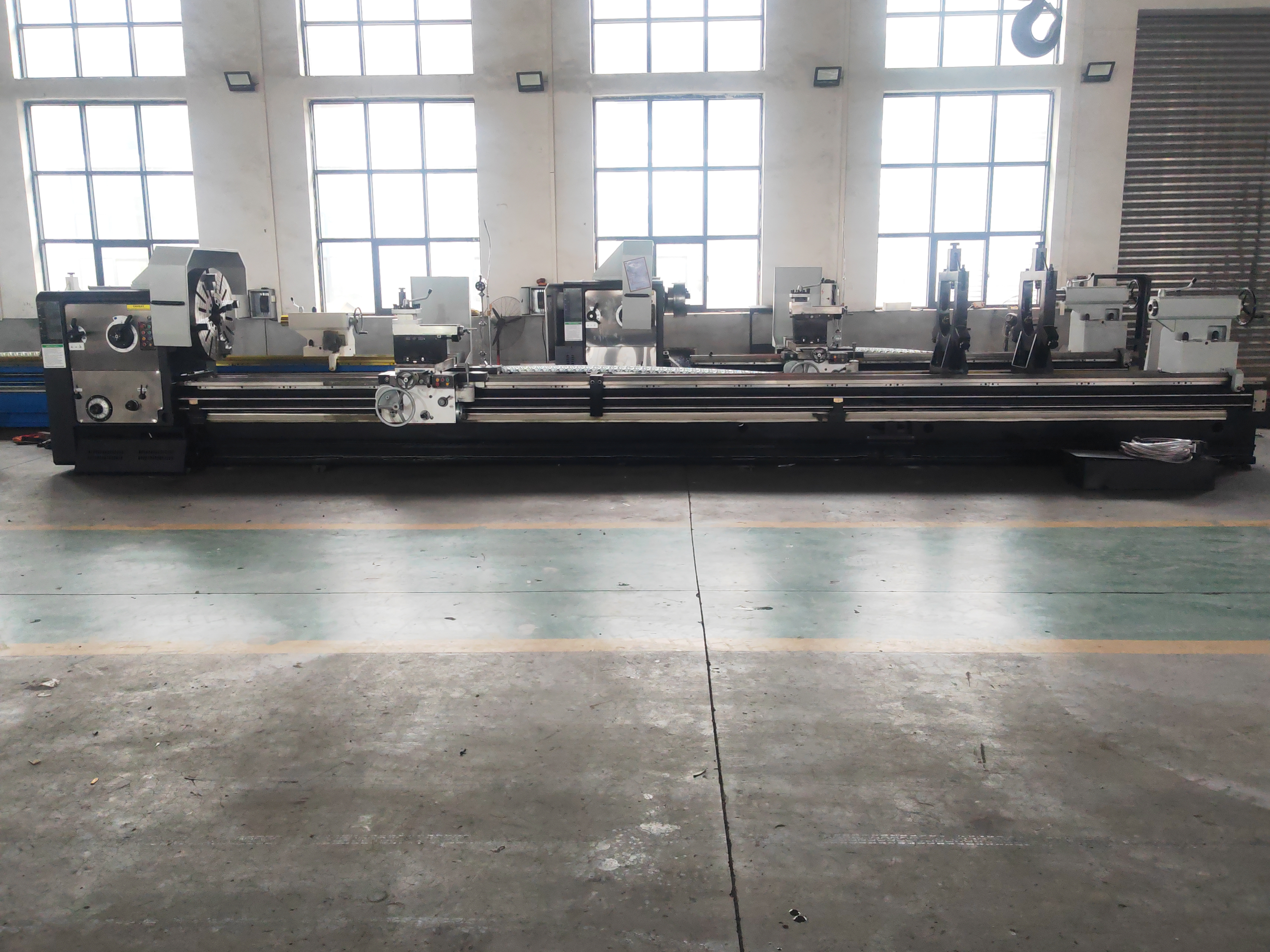 Horizontal Lathe Machine CW6280B 5m Tornos Para Metal Swing 800mm