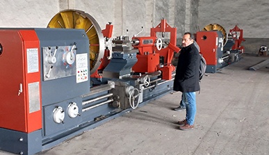 Russia Customer Order YAWO Horizontal Lathe Machine