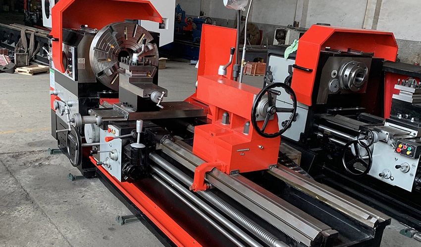 Horizontal Lathe Machine CW6280Q Product display--Side