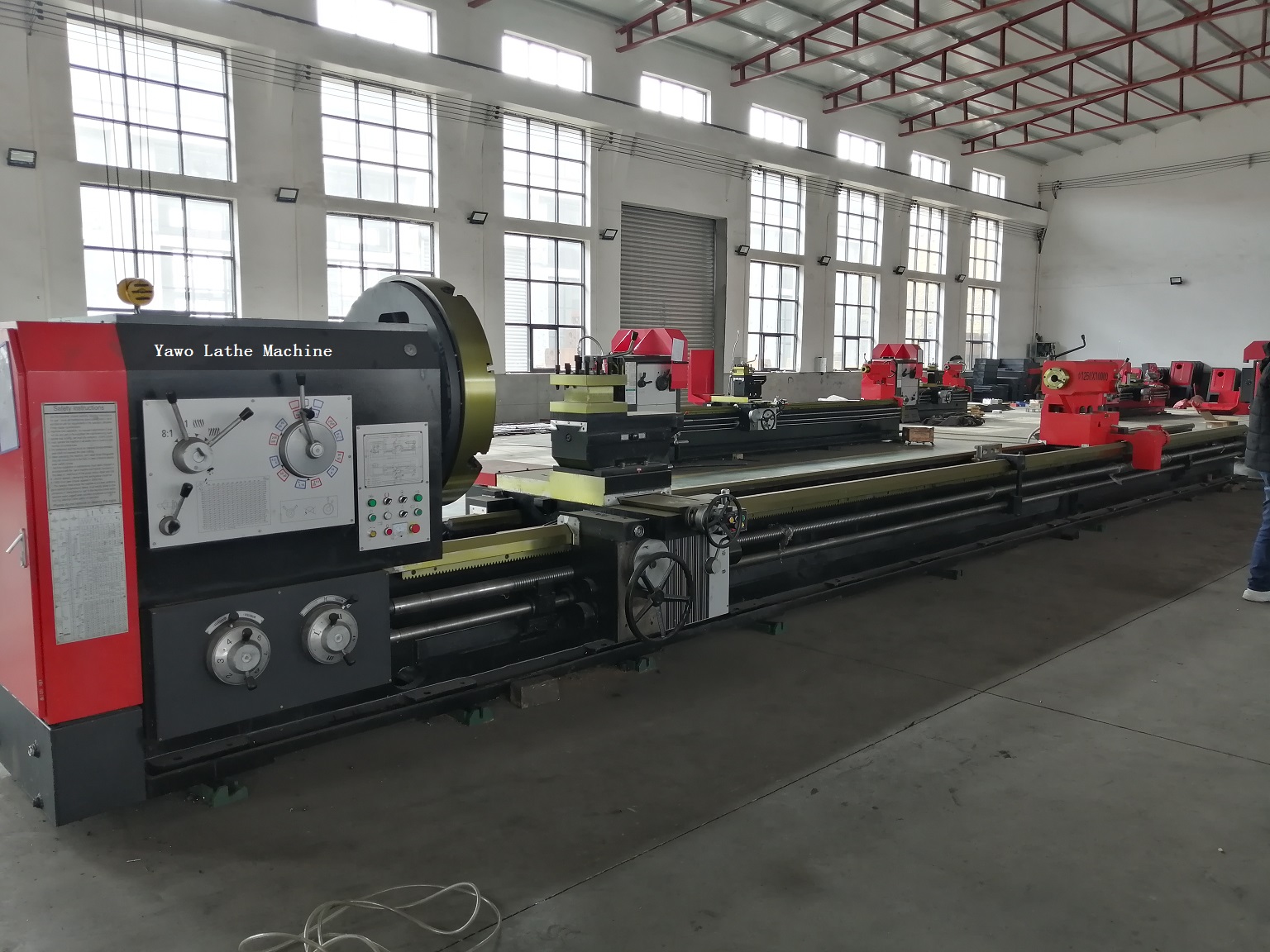CW Series Manual Heavy Duty Large Horizontal Lathe CW61100/CW61125/CW61160/CW62100/CW62125 Torno Machine 